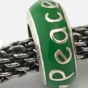 Brighton Peace On Earth Retired/Disc Spacer, JC1561, used good (some scratches)